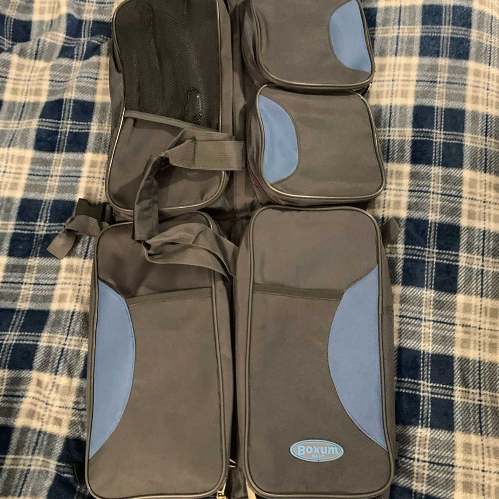 Boxum Baby 3-in-1 Travel Changing & Organizer!